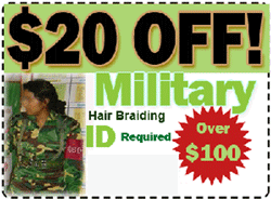 military braids free coupon